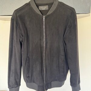 Zara Dark Gray Bomber Jacket